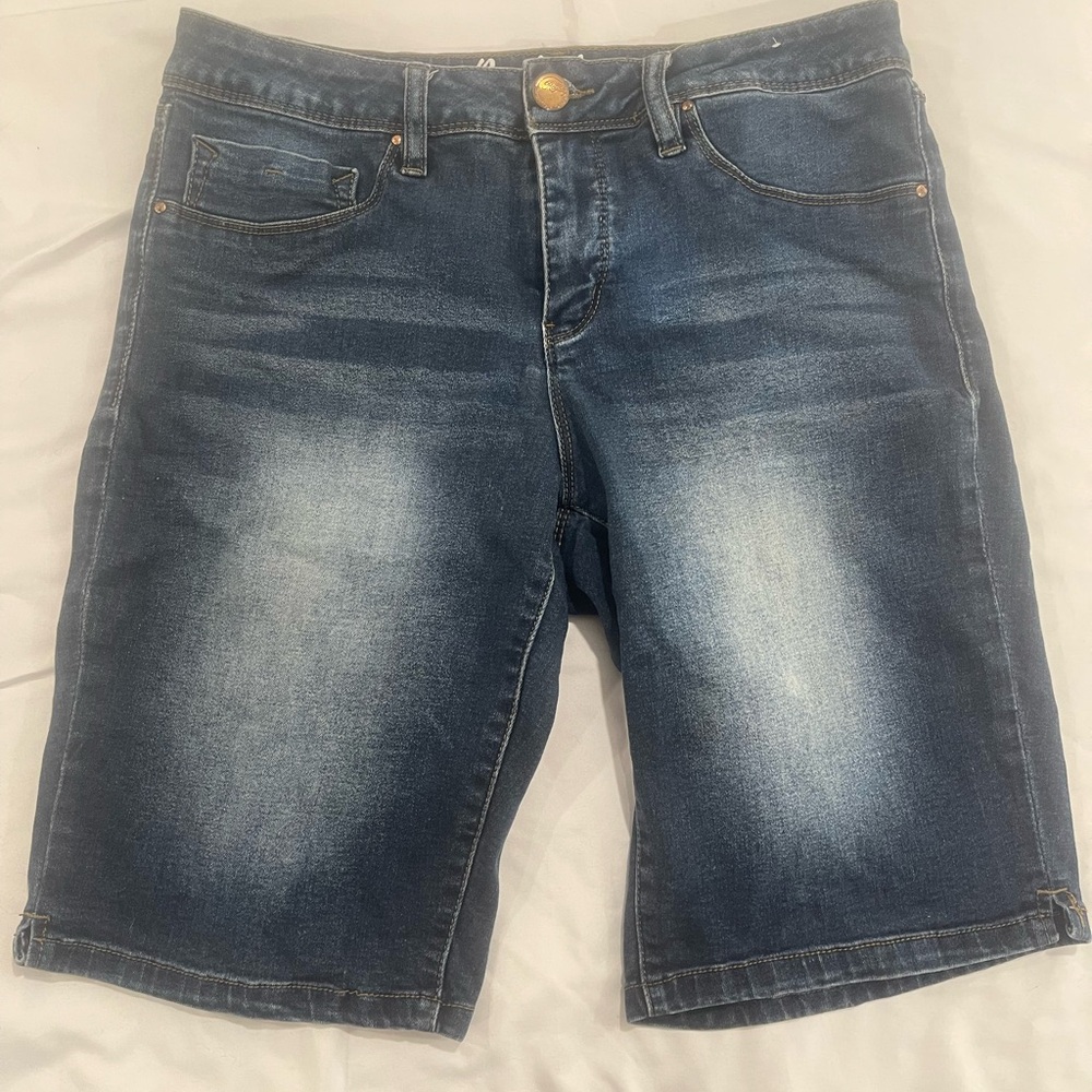 Royalty For Me Blue Jean Shorts Relaxed Fit